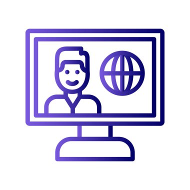 Canlı Yayın Haber vektör simgesi