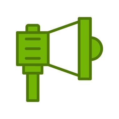 Megafon modern vektör simgesi