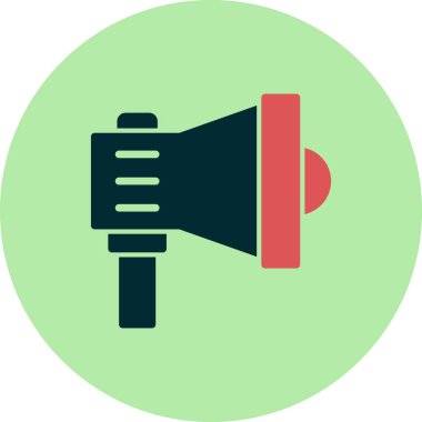 Megaphone modern vector icon