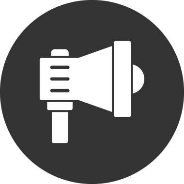 Megafon modern vektör simgesi