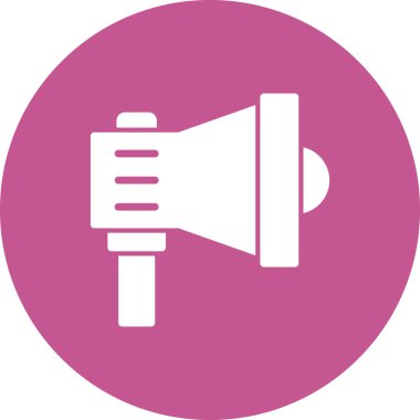 Megafon modern vektör simgesi