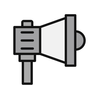 Megafon modern vektör simgesi