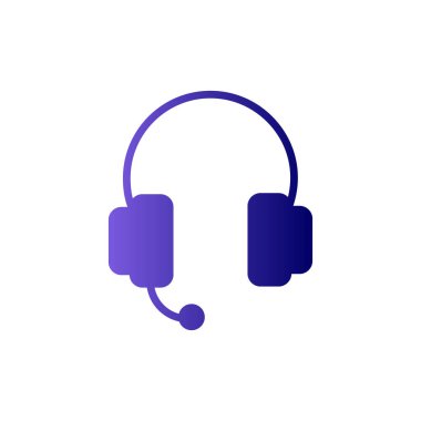 Kulaklıklar modern vektör simgesi