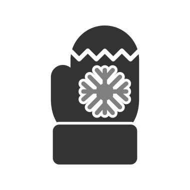 Modern vektör simgesini Mitten