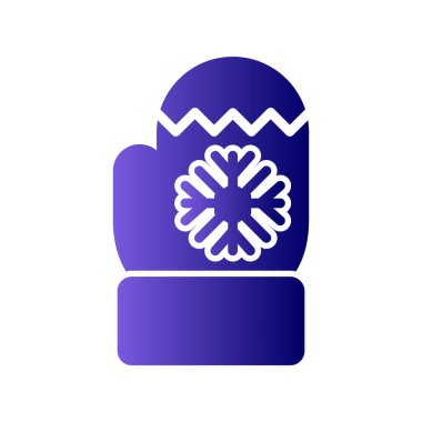 Modern vektör simgesini Mitten