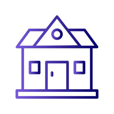 Ev modern vektör simgesi