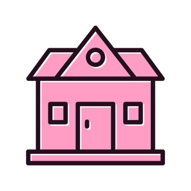 Ev modern vektör simgesi