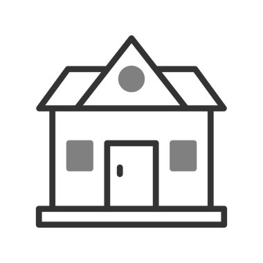 Ev modern vektör simgesi