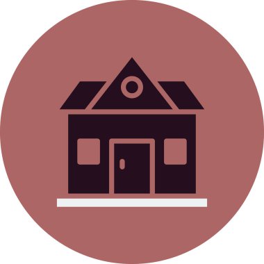 Ev modern vektör simgesi