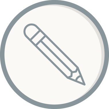 Kalem modern vektör simgesi