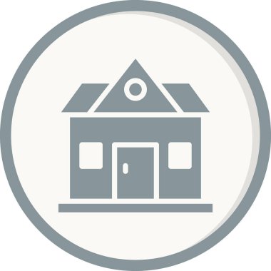 Ev modern vektör simgesi