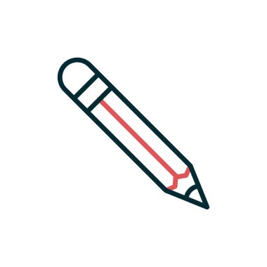 Kalem modern vektör simgesi