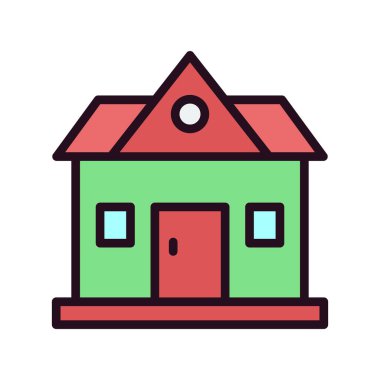 Ev modern vektör simgesi