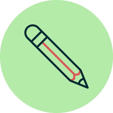 Kalem modern vektör simgesi