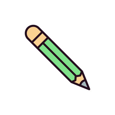 Kalem modern vektör simgesi