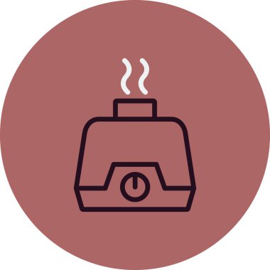 Nemlendirici modern vektör simgesi