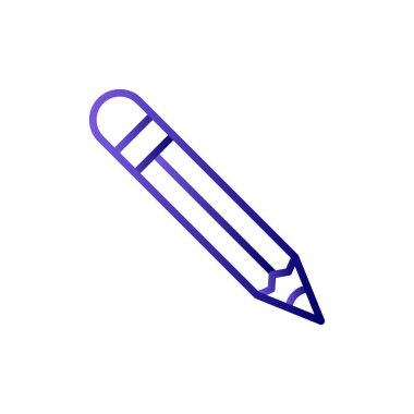 Kalem modern vektör simgesi