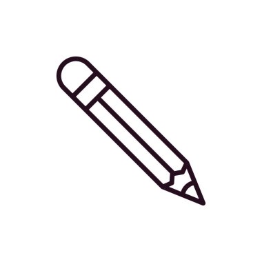 Kalem modern vektör simgesi