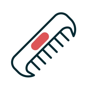 Tarak simge vektör çizim