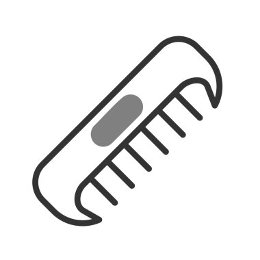 Tarak simge vektör çizim