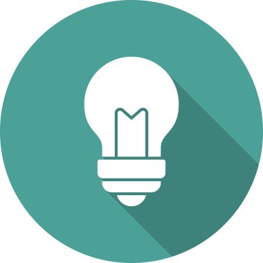 fikir vektör çizimi, ampul işareti