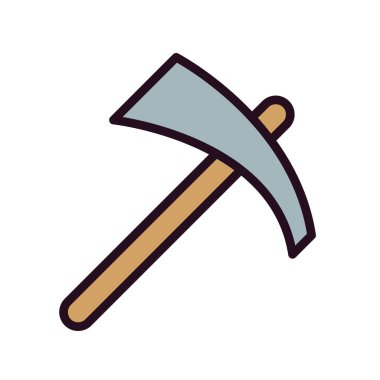 Balta. Web simgesi basit illüstrasyon