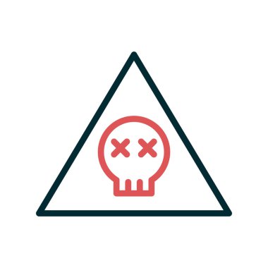 Zehirli İmza vektör simgesi