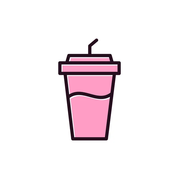 Drank Icoon Vector Illustratie — Stockvector