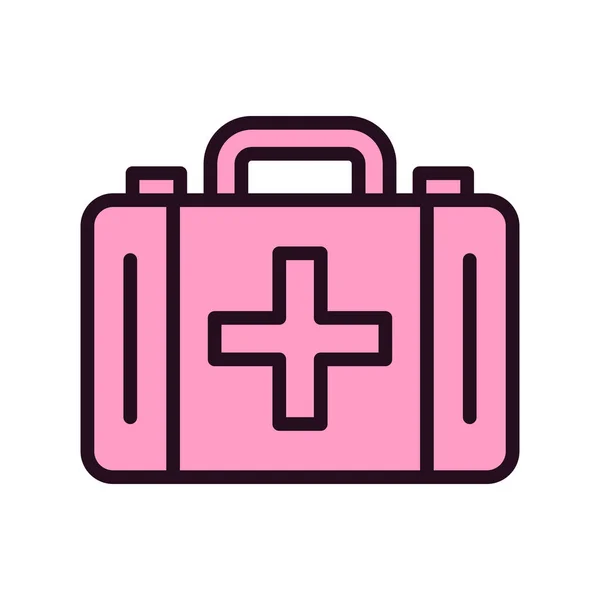 First Aid Kit Icon Vector Illustration — Stock Vector