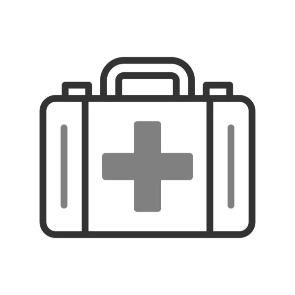 応急処置キットのアイコンベクトルイラスト — ストックベクタ