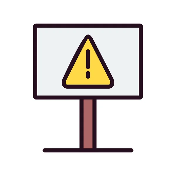 Danger Modern Vector Icon — Vector de stock