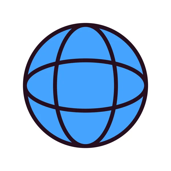 Globe Modern Vector Icon — стоковый вектор