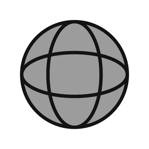 Globe Modern Vector Icon — Stock Vector