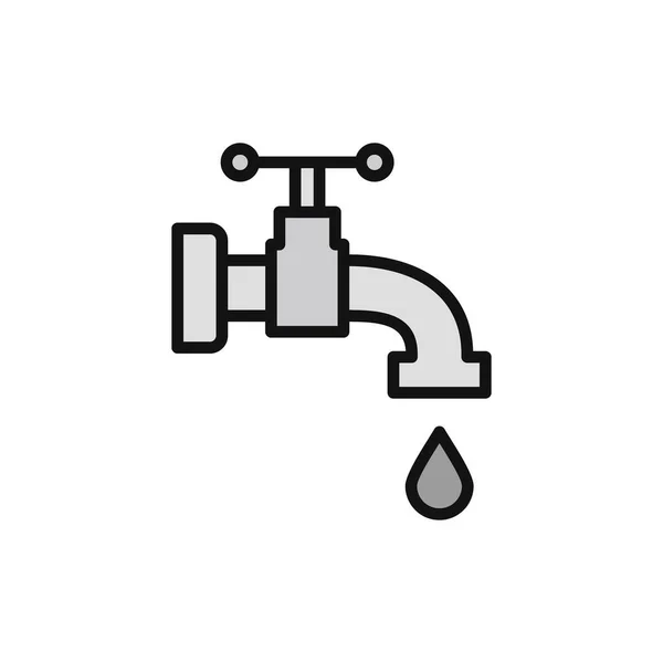 Faucet Modern Vector Icon — Stockvector