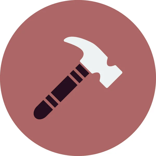 Hammer Modern Vector Icon — Stockový vektor