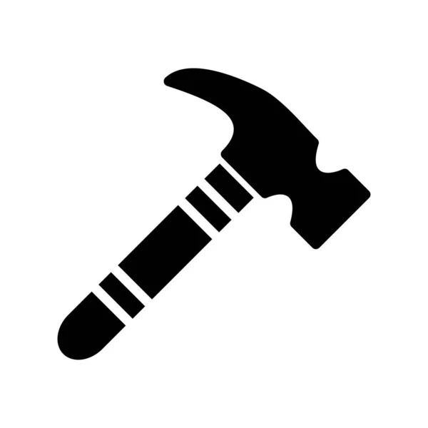 Hammer Modern Vektor Ikon — Stock Vector