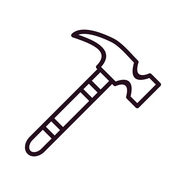 Hammer Modern Vector Icon — Stock vektor