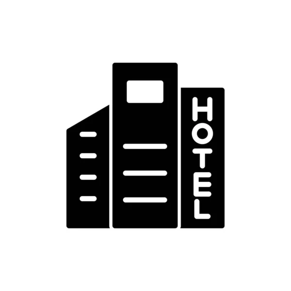 Hotel Pictogram Vector Illustratie — Stockvector