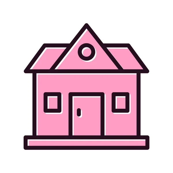 House Modern Vector Icon — Stok Vektör