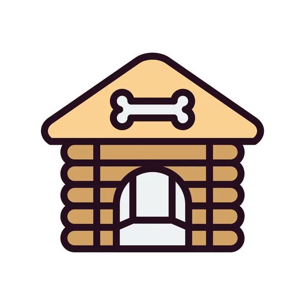 Kennel Modern Vector Icon — ストックベクタ