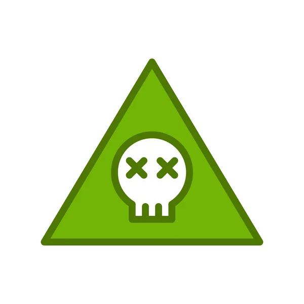 Poisonous Sign Vector Icon — 스톡 벡터