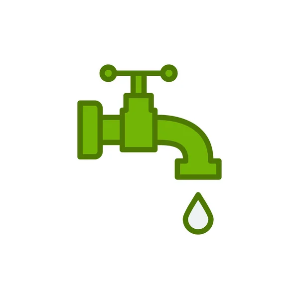 Faucet Modern Vector Icon — Stock Vector
