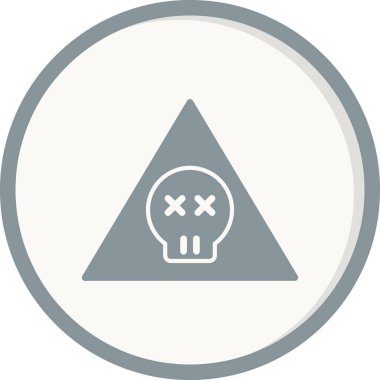 Zehirli İmza vektör simgesi