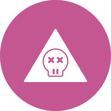 Zehirli İmza vektör simgesi