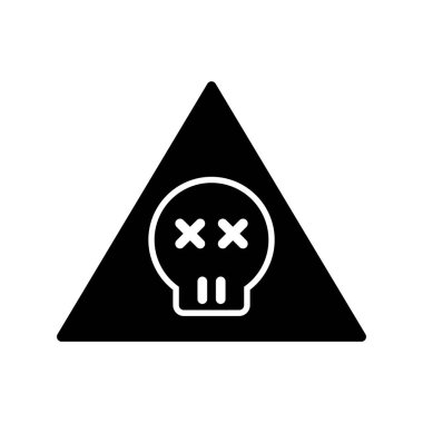 Zehirli İmza vektör simgesi