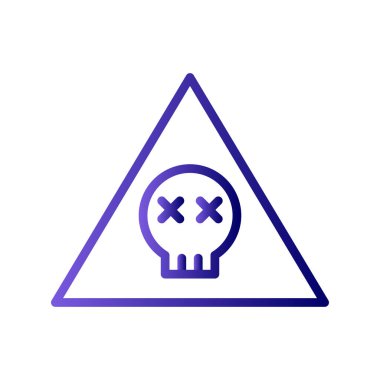 Zehirli İmza vektör simgesi