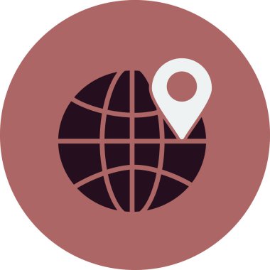 Konum İşaretleyici vektör simgesi