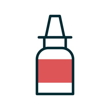 Sprey. Web simgesi basit illüstrasyon