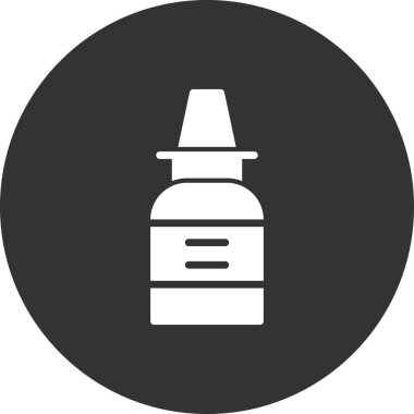 Sprey. Web simgesi basit illüstrasyon