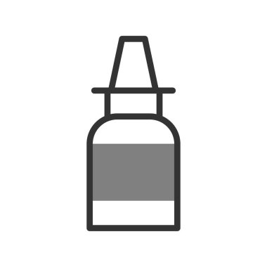 Sprey. Web simgesi basit illüstrasyon